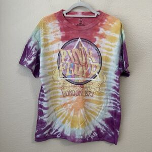 Pink Floyd Graphic Shirt Womens Size M/L Tie Dye Short Sleeve Tee